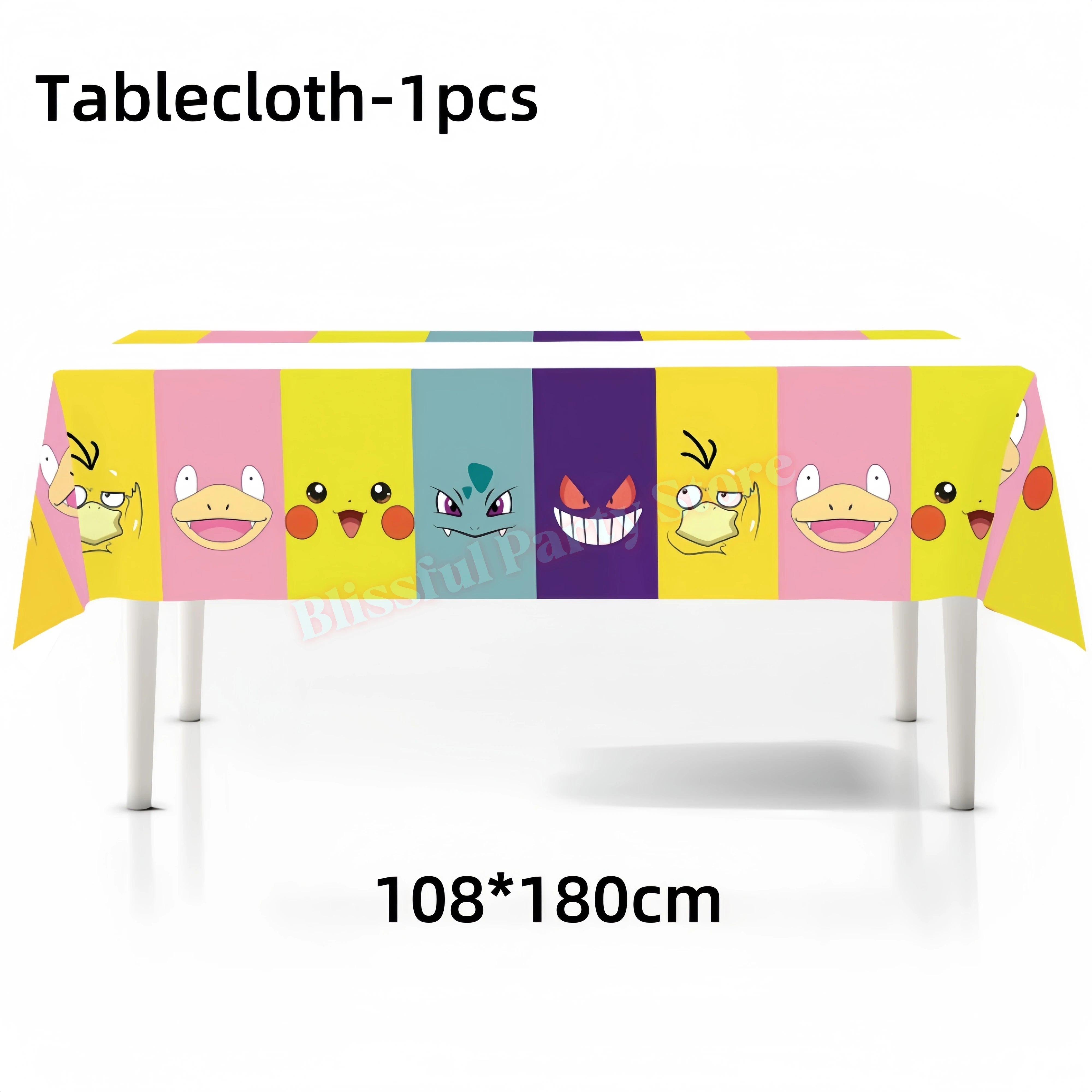 Décoration Anniversaire Pokémon – Kit Fête Pikachu