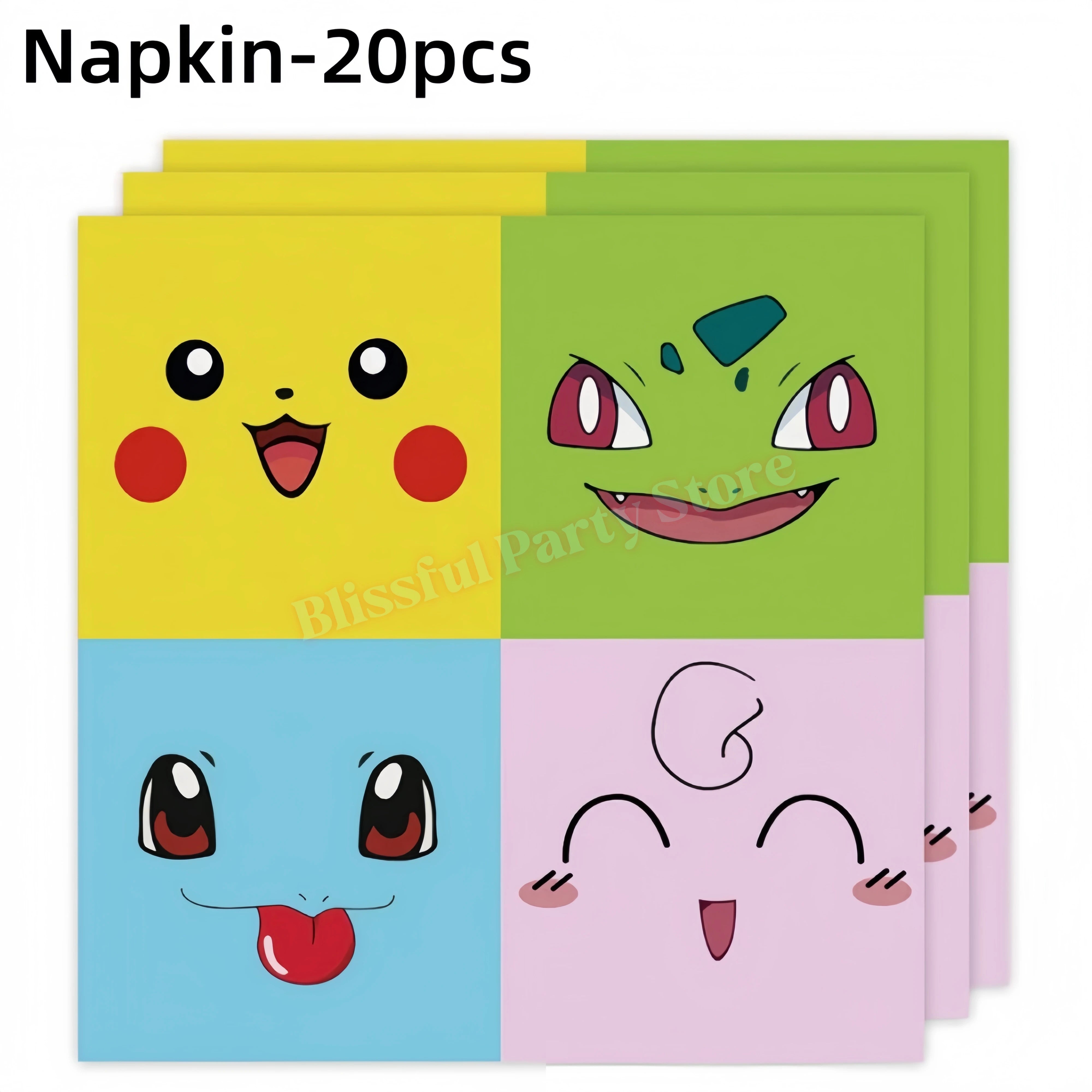 Décoration Anniversaire Pokémon – Kit Fête Pikachu