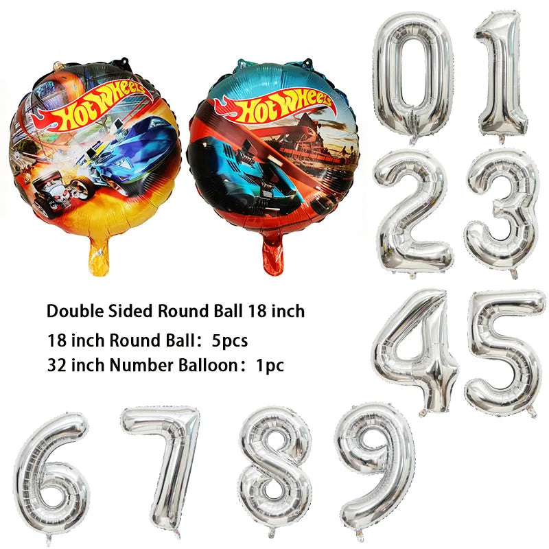 Ballons Monster Truck – Décoration Anniversaire Enfant