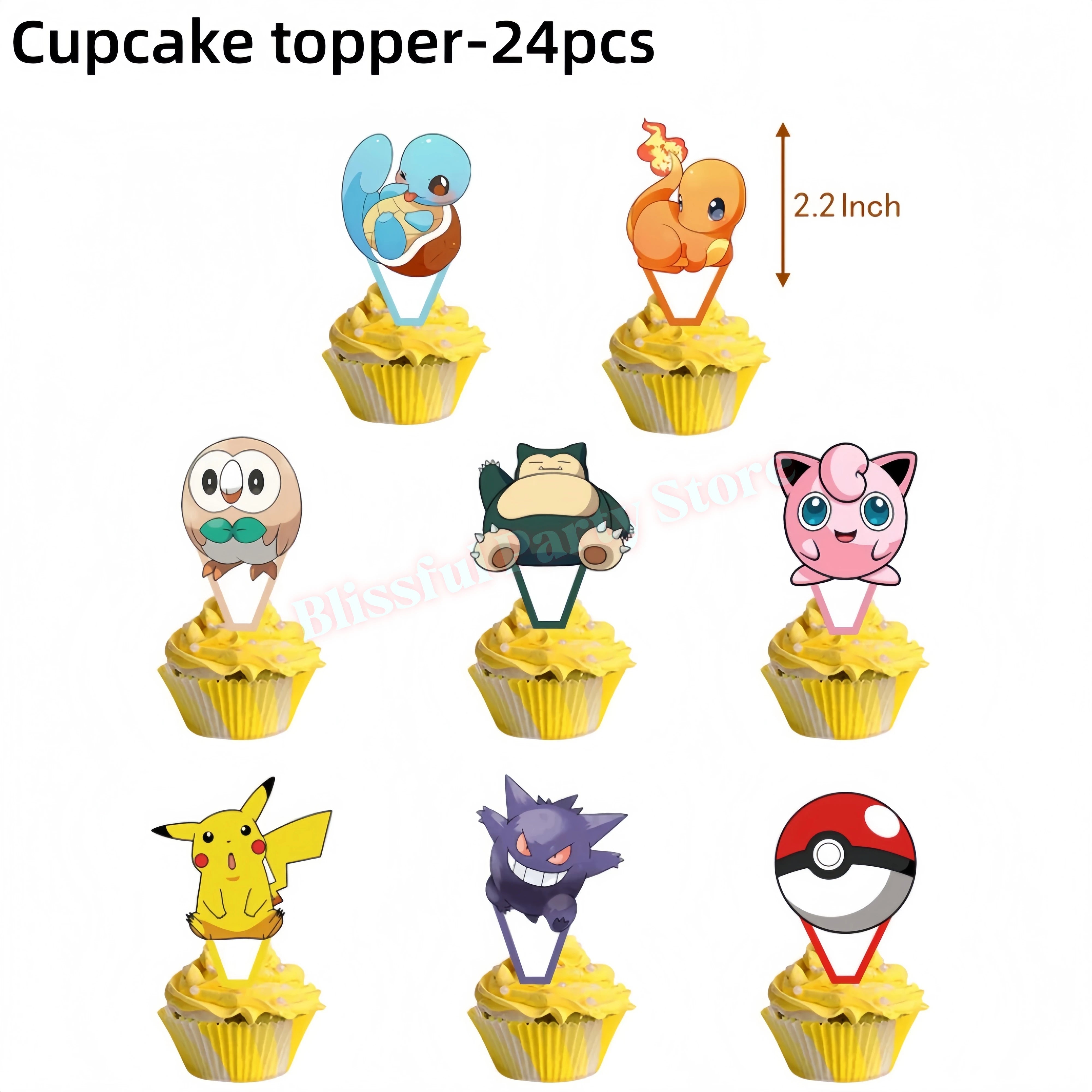 Décoration Anniversaire Pokémon – Kit Fête Pikachu