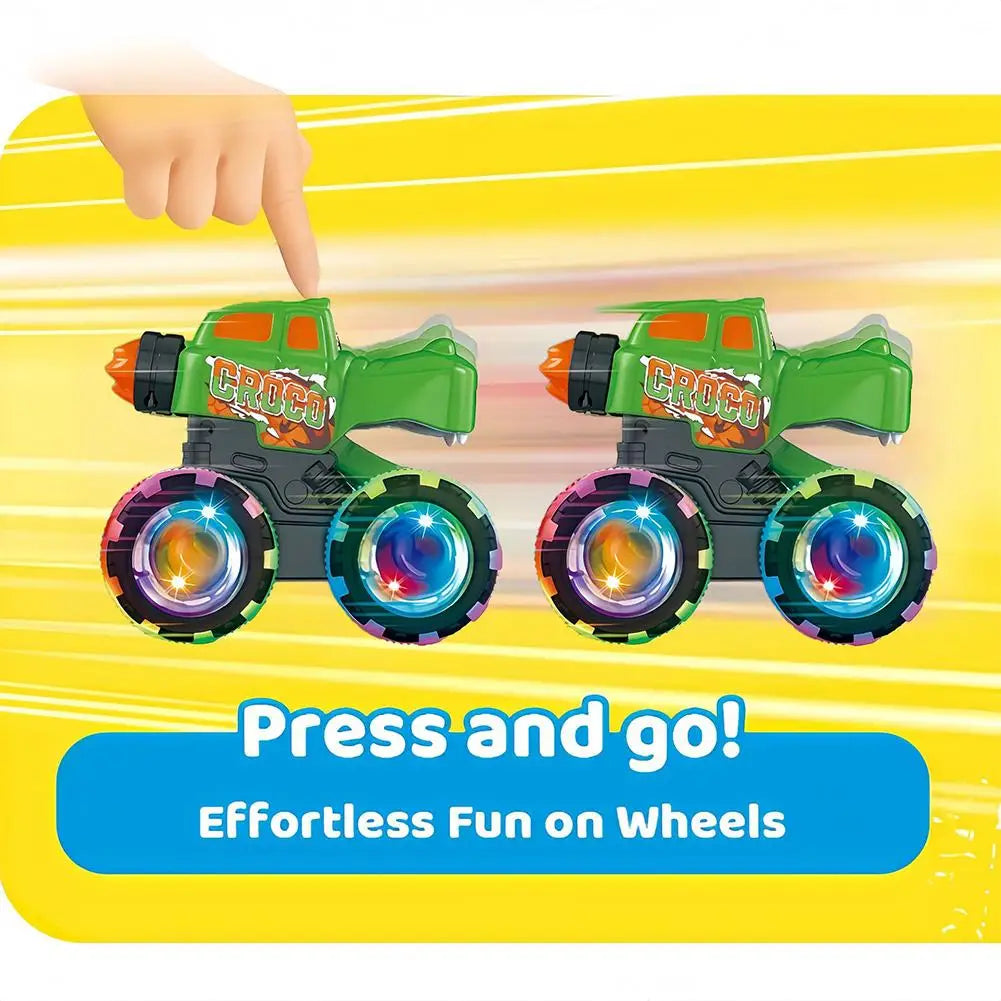 Monster Truck LED – Voiture Jouet Press & Go