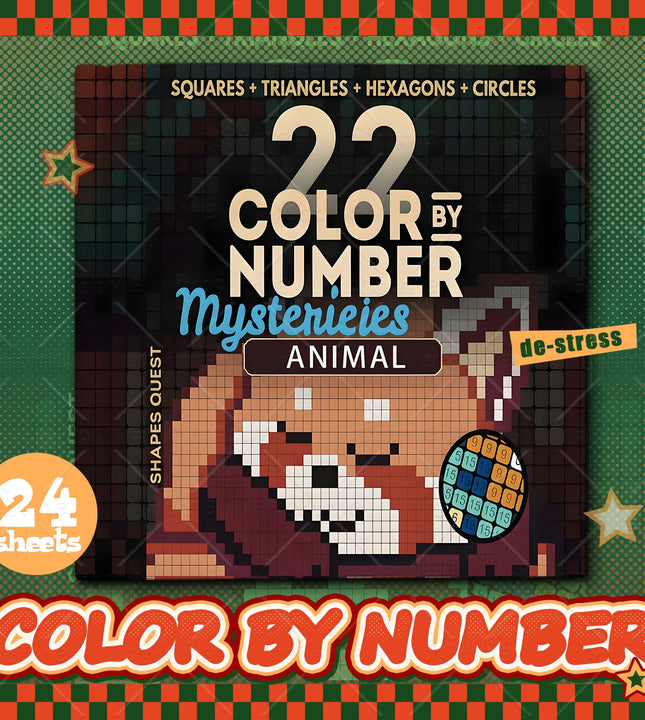 🎨 Mosaïque Mystère – Coloriage par Numéros