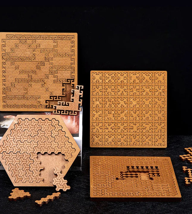 🧩 Puzzle en Bois Fractal