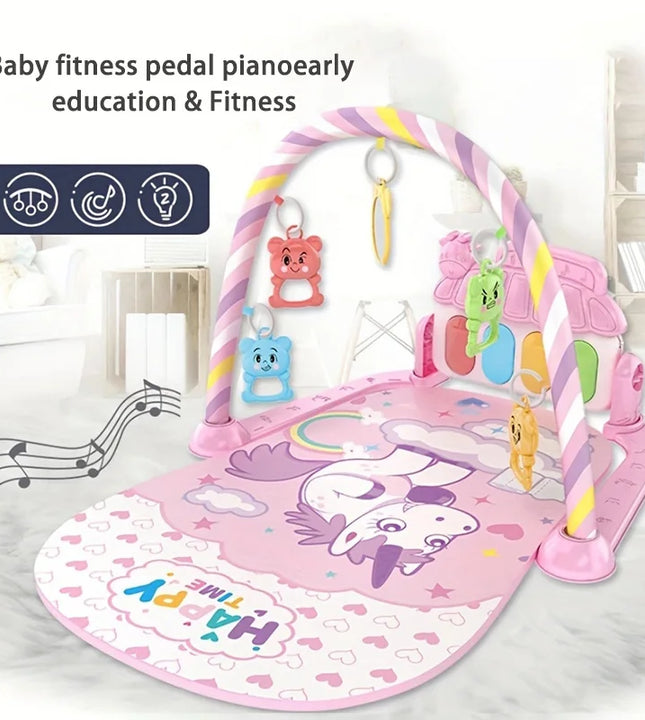 Tapis d’Éveil Bébé avec Piano Musical